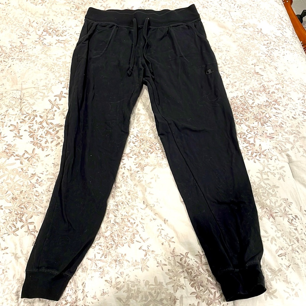 Black champion sweatpants
